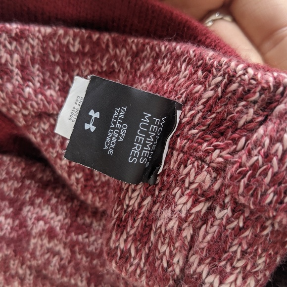 Under Armour Two-Toned knit scarf and headband SET - Picture 7 of 8